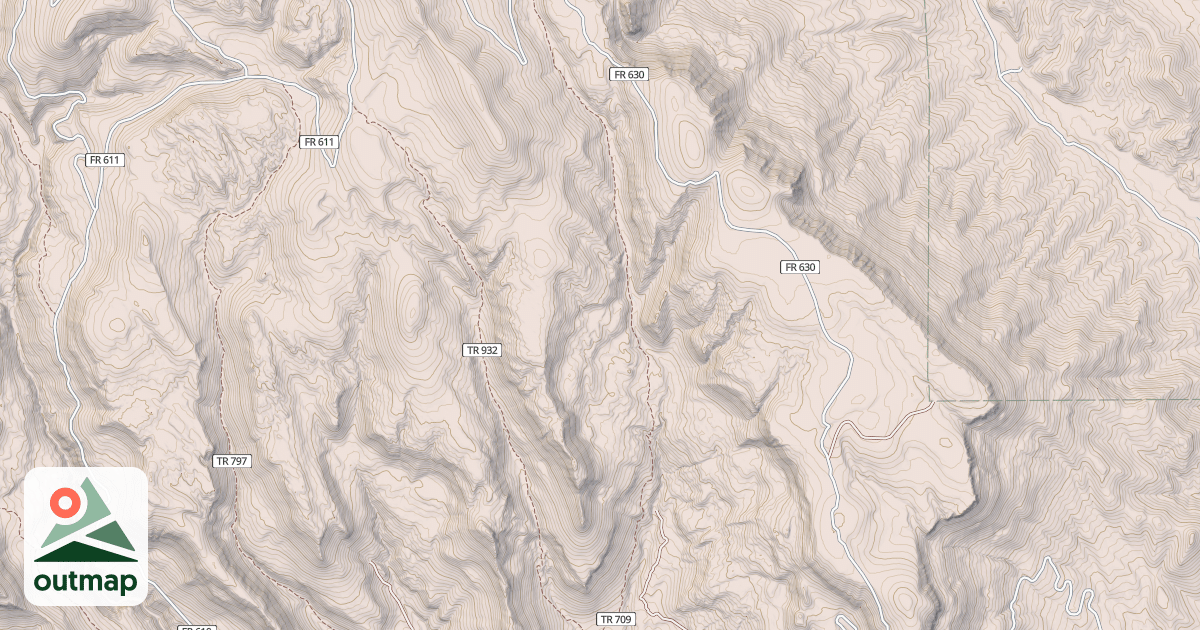 Map of BEAR CREEK