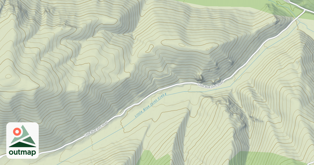 Map of (FDR) LITTLE BLUE JOINT
