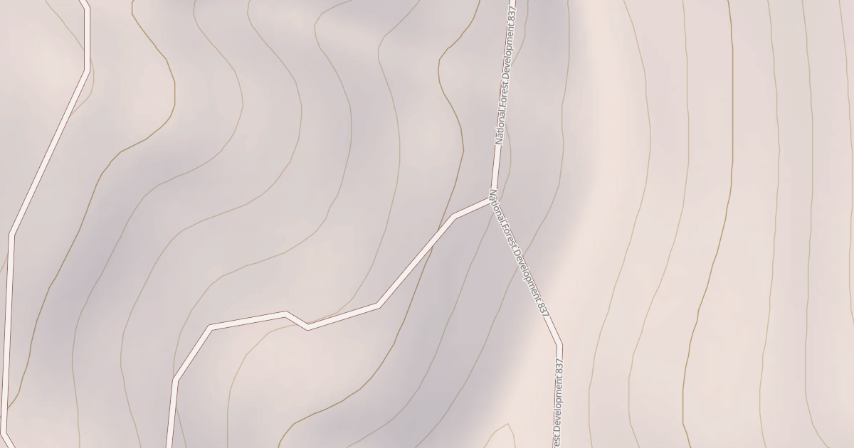 Map preview of NO. FK. DEADMAN SPUR #1