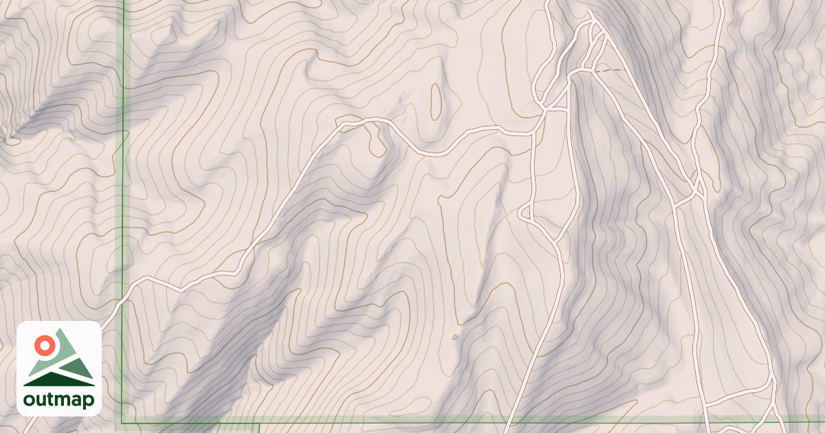 Map of RADIO RIDGE ACCESS