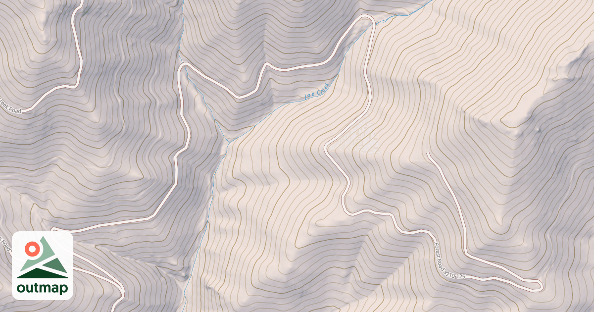 Map of JOE CREEK LOOP