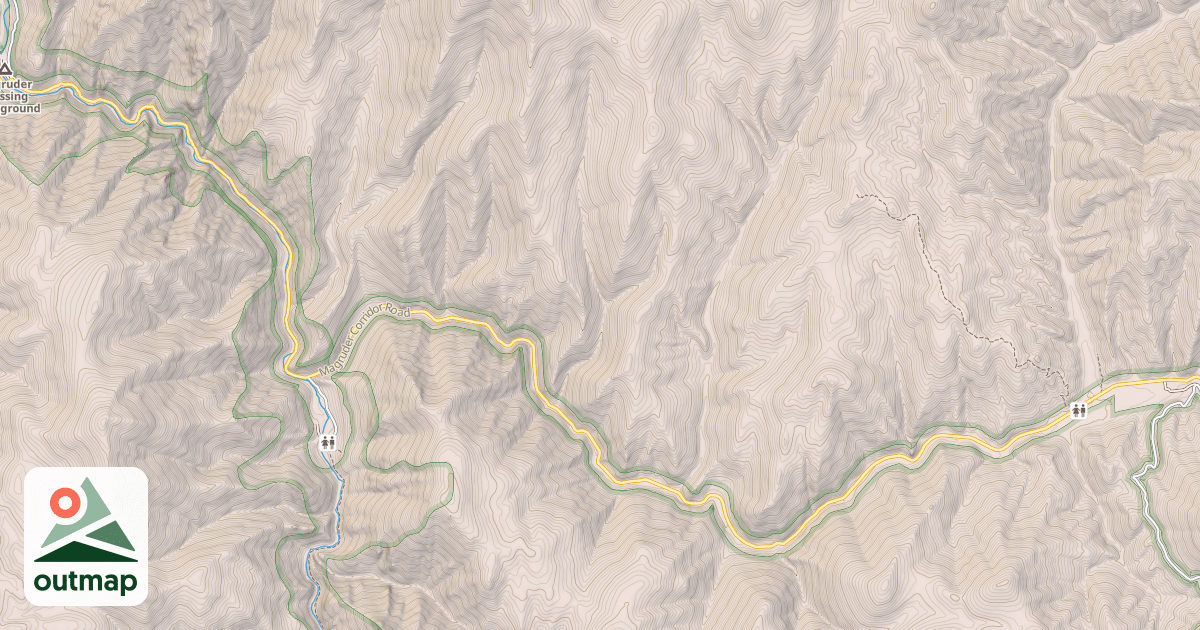 Map of (FDR) NEZ PERCE TRAIL