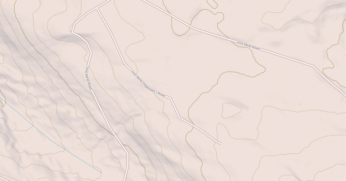 Map preview of IRON MINE DISPERSED 1-80948