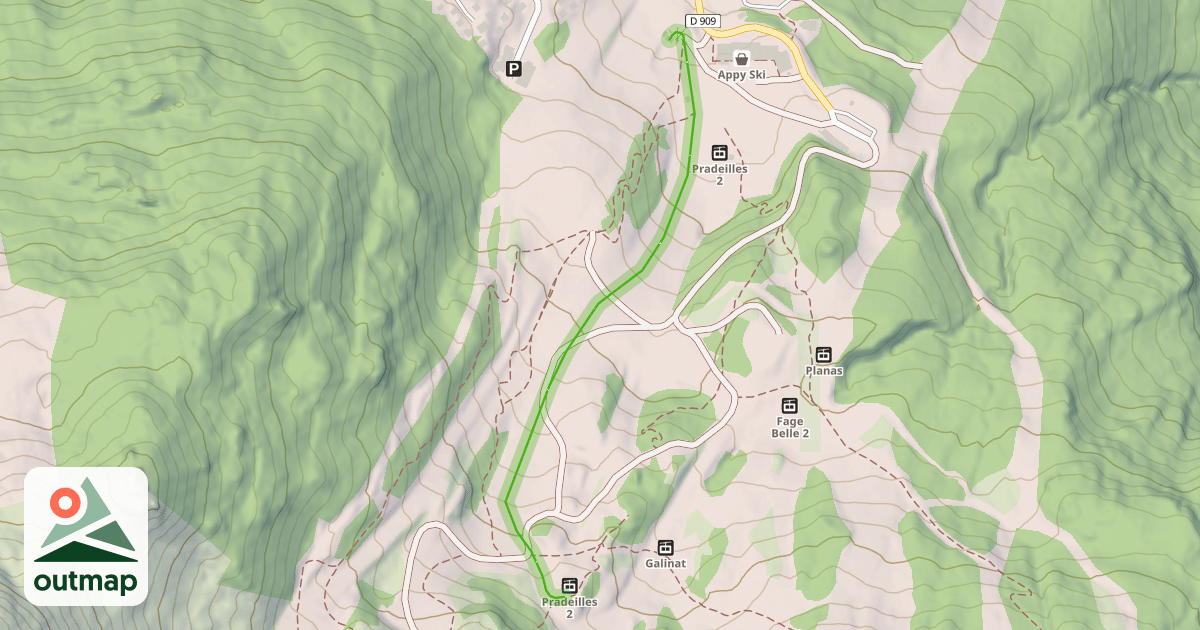 Map of Myrtilles