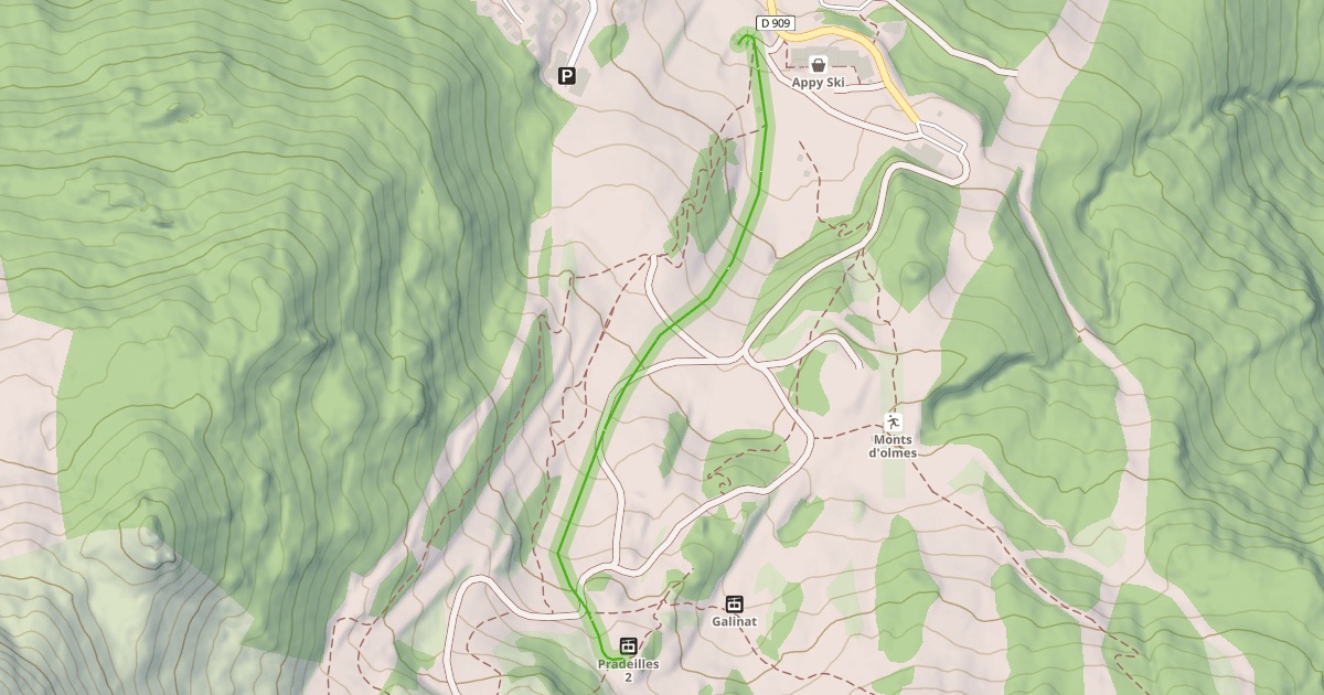 Map preview of Myrtilles