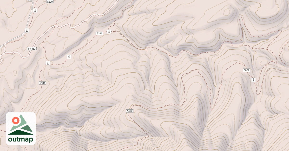 Map of CHAMISOSO
