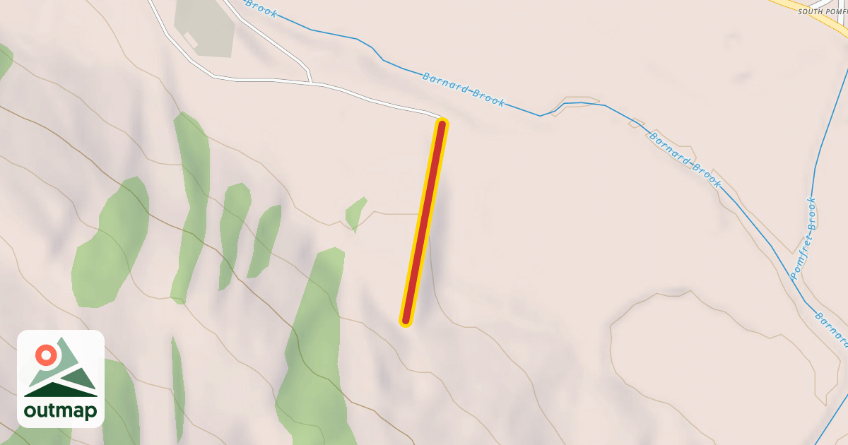 Map of Beginners' J-Bar