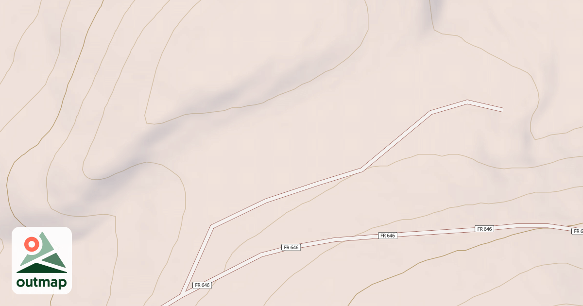 Map of USFS National Forest System Roads {CC4DB2F9-263F-4A6B-9F0B-2B2893A9F8FE}