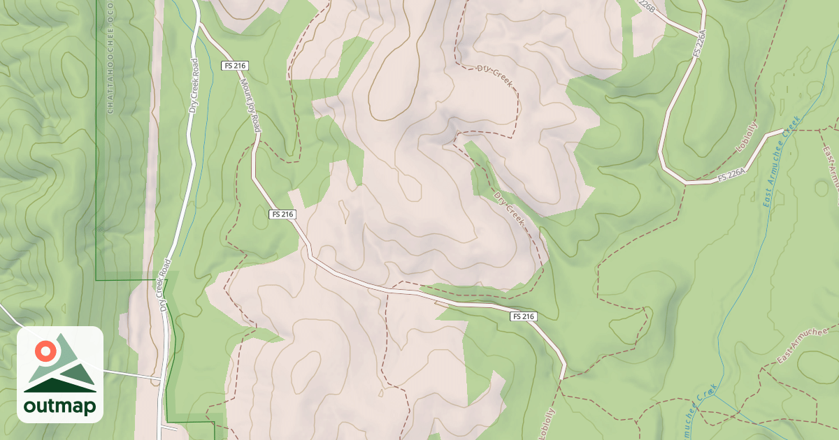 Map of MOUNT JOY