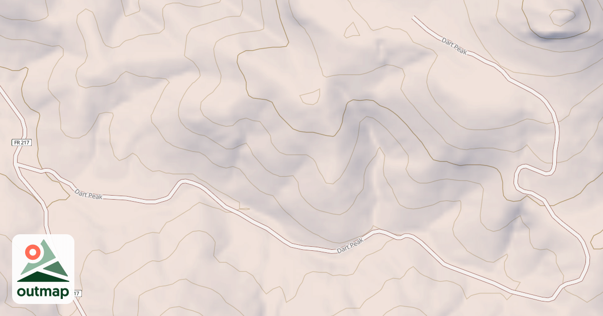 Map of DART PEAK