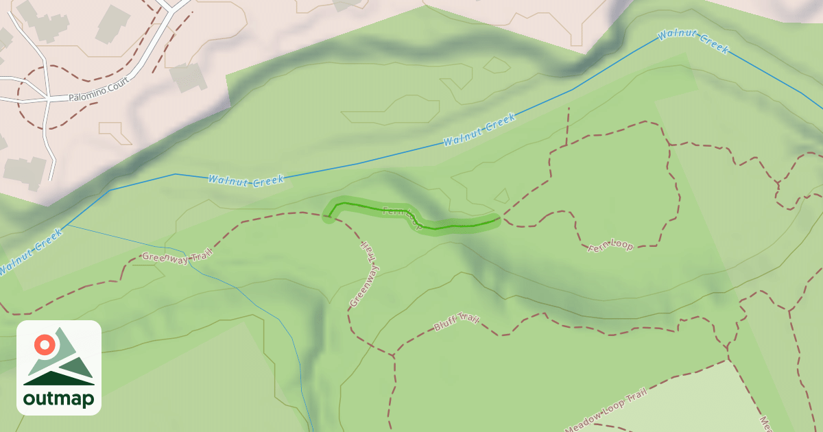 Map of Fern Loop