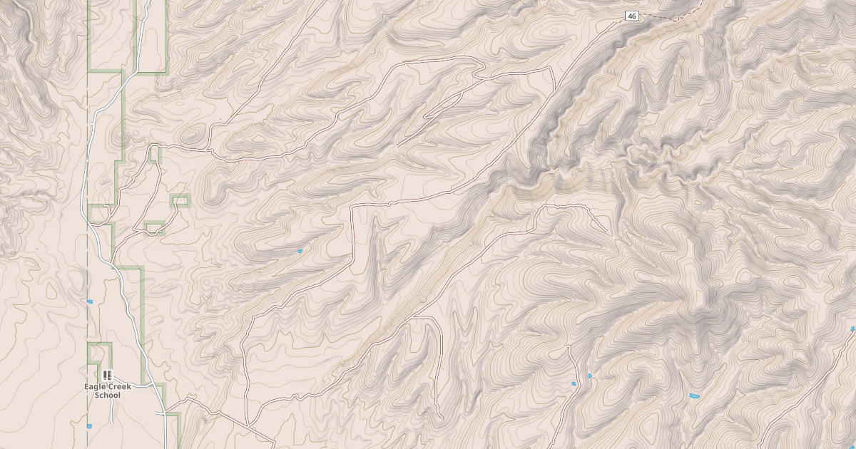 Map preview of USFS National Forest System Roads {F1456489-4125-4A1D-AD93-AADCEE81FDC4}