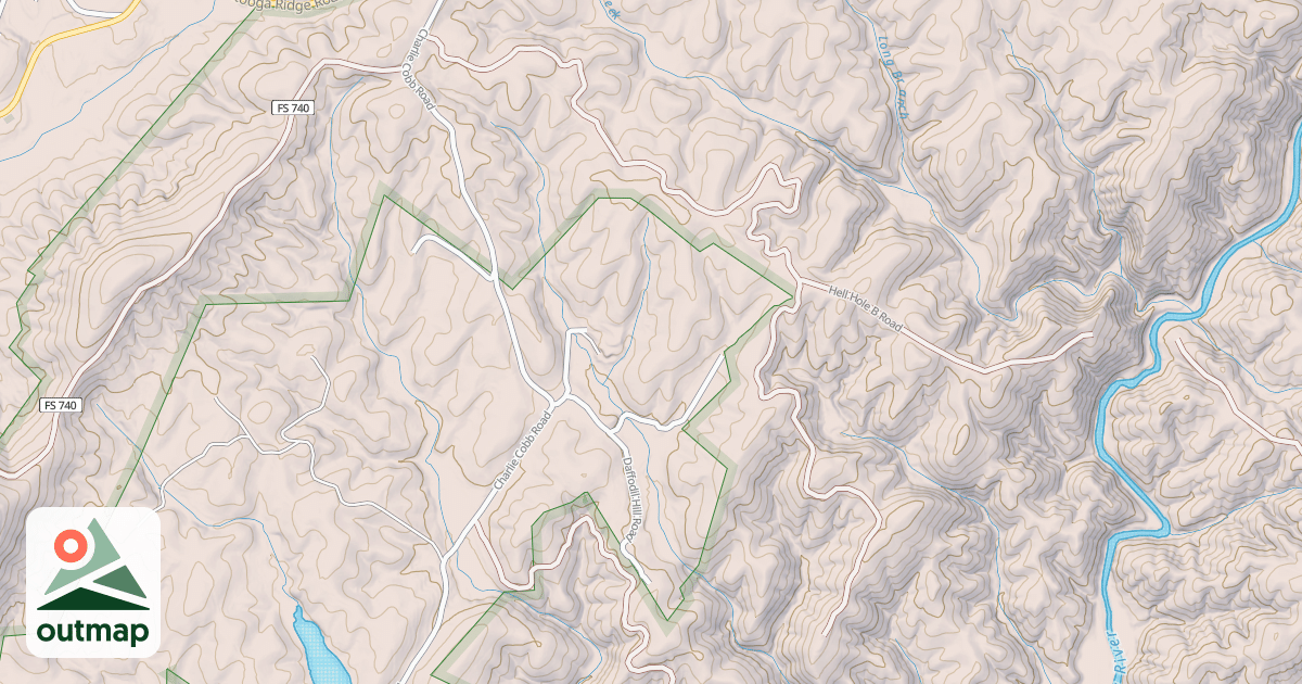 Map of HELL HOLE