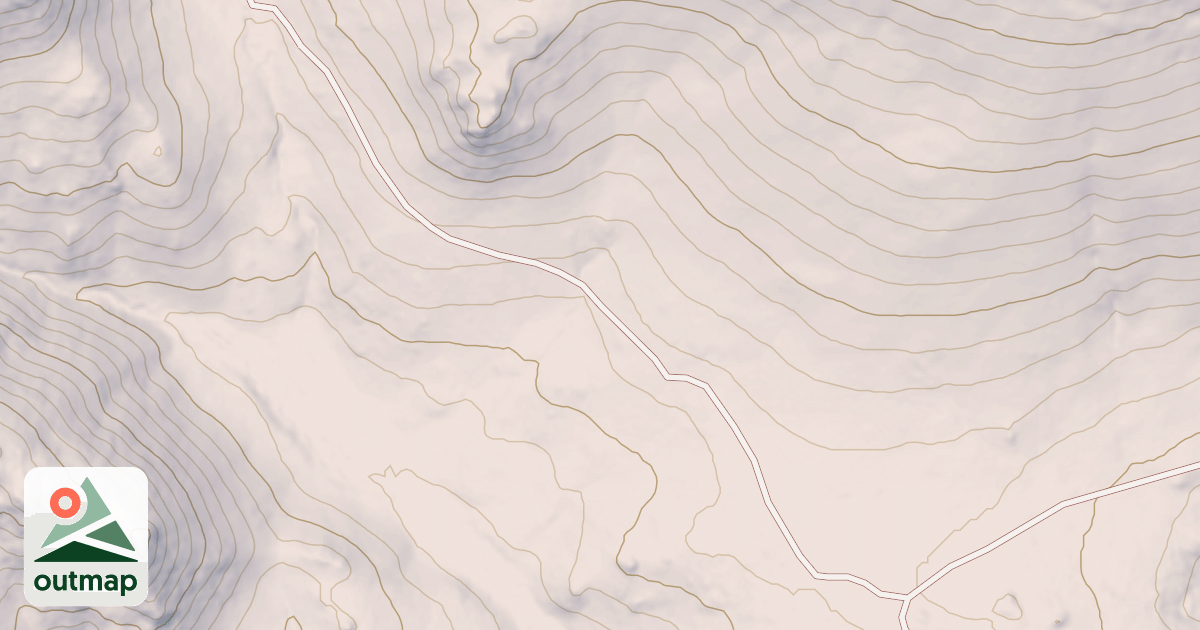 Map of HIDDEN CREEK 4WD