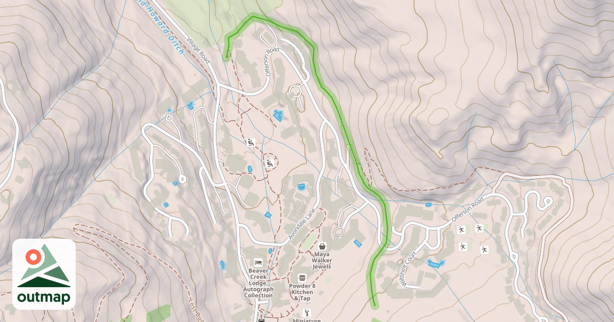 Map of Charter Skiway