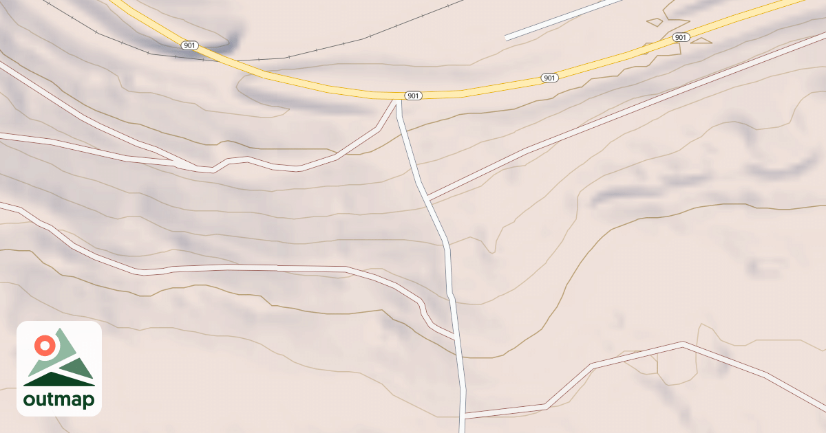 Map of Anthracite Outdoor Adventure Area Trails