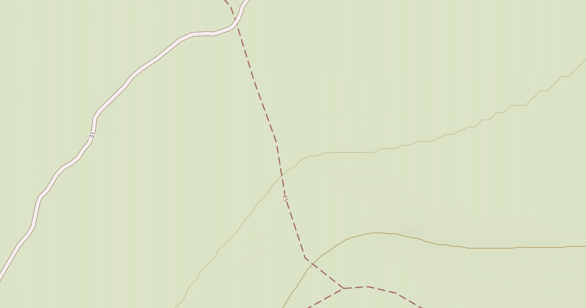 Map preview of Cline Buttes Tr 45