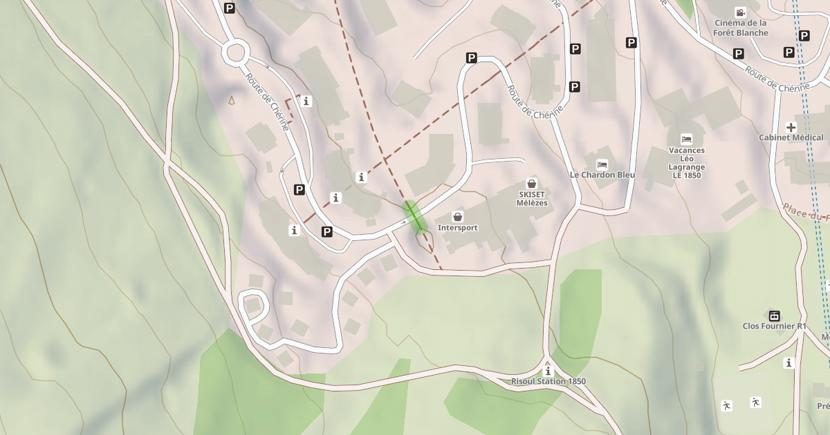 Map preview of Pelinche