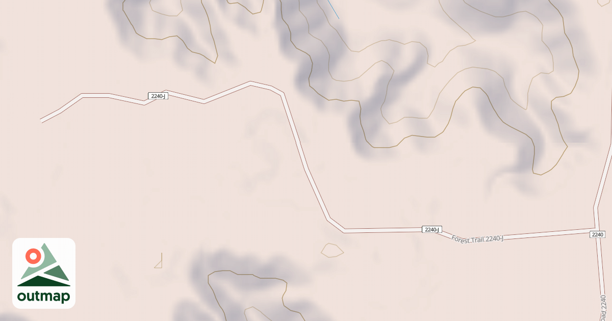 Map of USFS Motor Vehicle Use Map Trails 24029