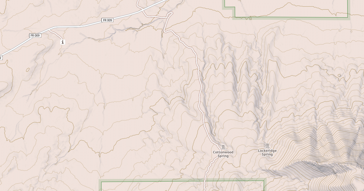 Map preview of USFS Motor Vehicle Use Map Roads {8A14CF5F-0419-49D5-86BF-32196C2ACDDC}