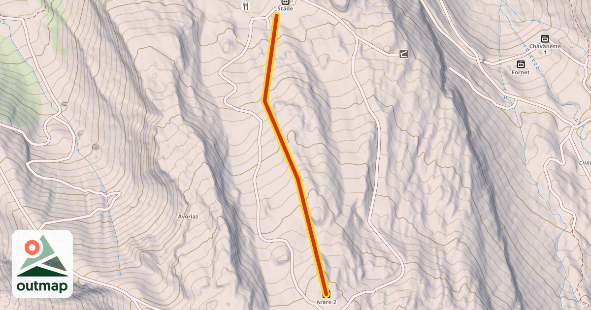 Map of Arare 2