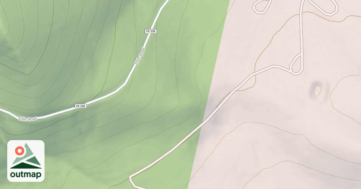 Map of DUMPSTATION ROAD SPUR