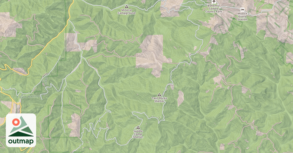 Map of CANTON POINT