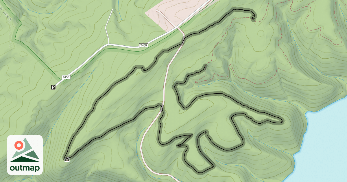 Map of Allegheny Trail