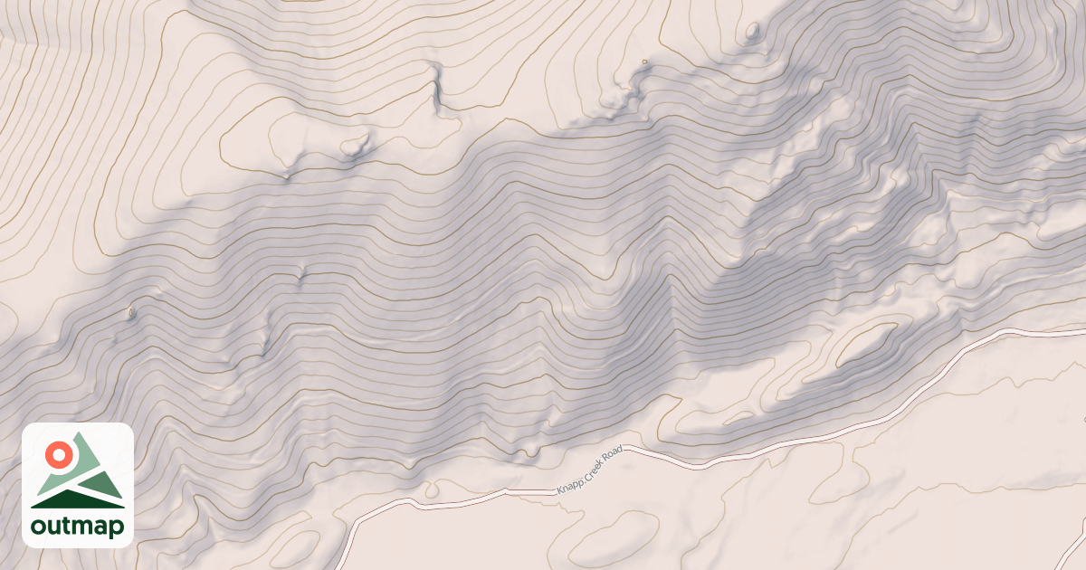Map of ASHER CREEK SPUR 2
