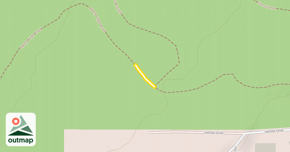 Map of Agony High Road