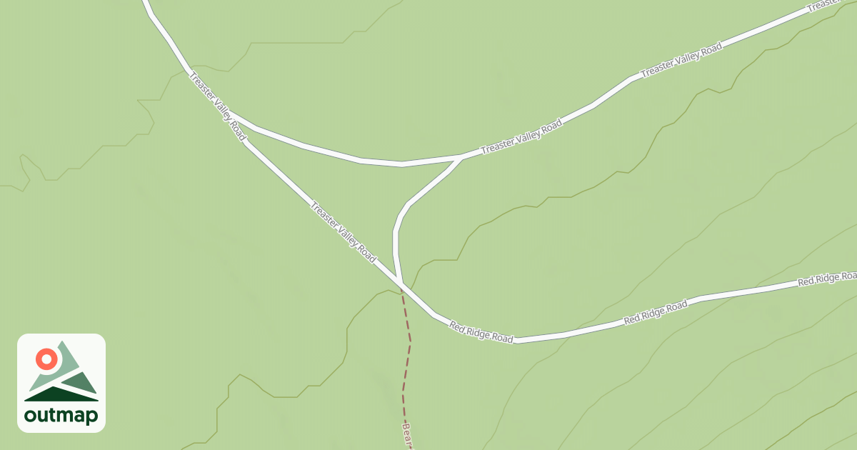Map of Bald Eagle State Forest Snowmobile Trails