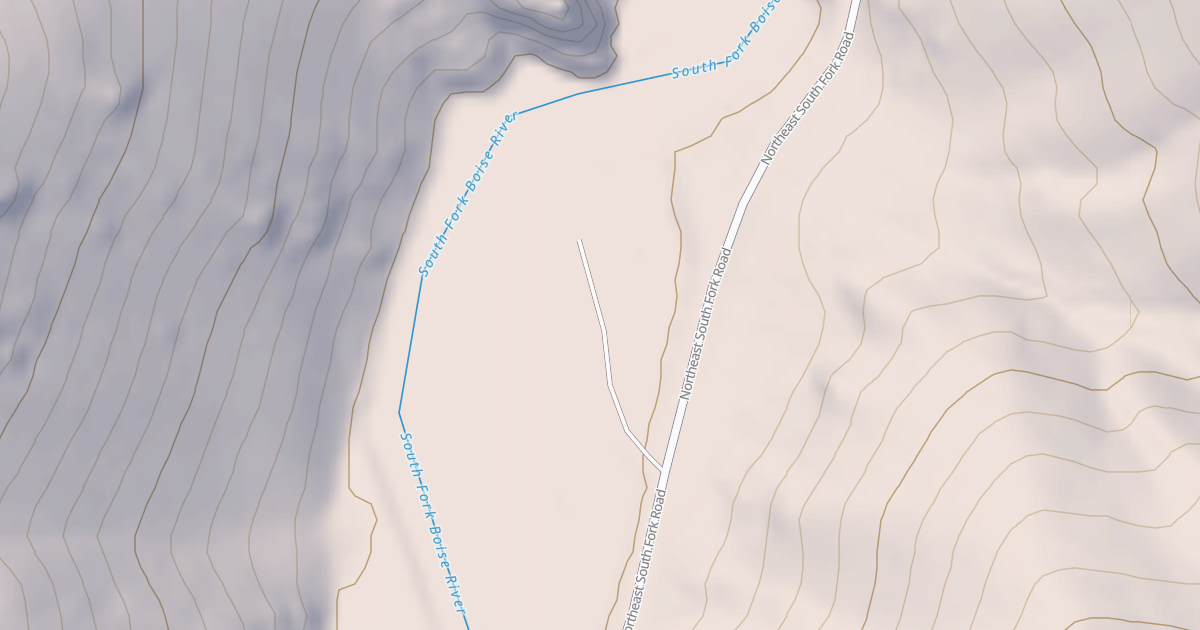 Map preview of INDIAN ROCK DISPERSED AREA
