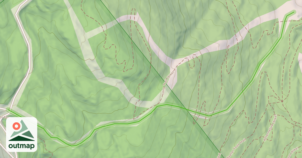 Map of Peaceful Valley