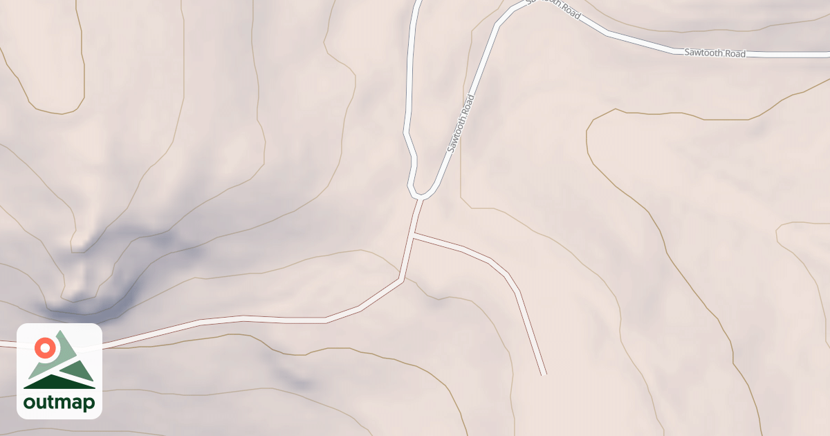 Map of USFS National Forest System Roads {3CA1C2E1-5ABC-4267-A0E3-267DEBD4E600}