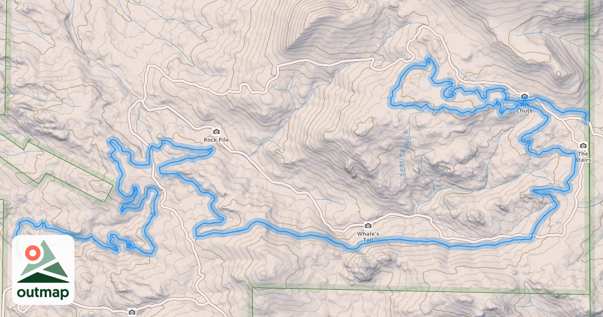 Map of DudBobs Trail
