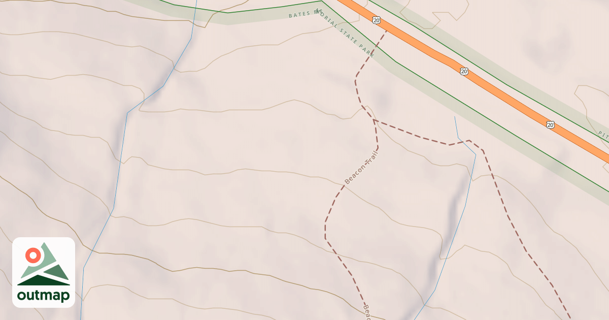 Map of Beacon Trail