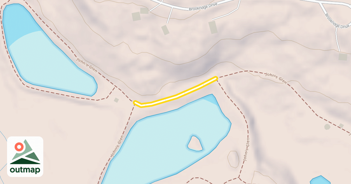 Map of John's Glen