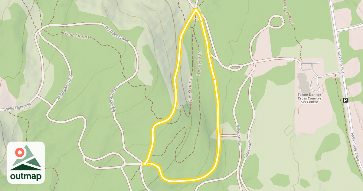 Map of Rough Rider
