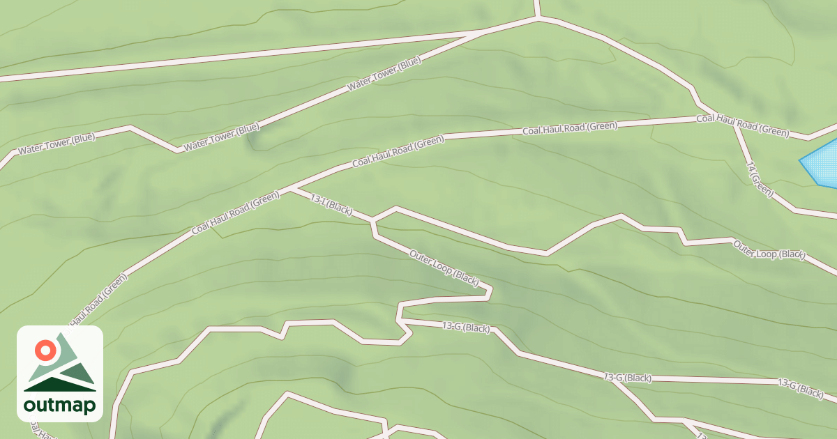 Map of Rock Run ATV Trails