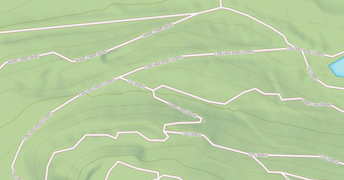 Map preview of Rock Run ATV Trails