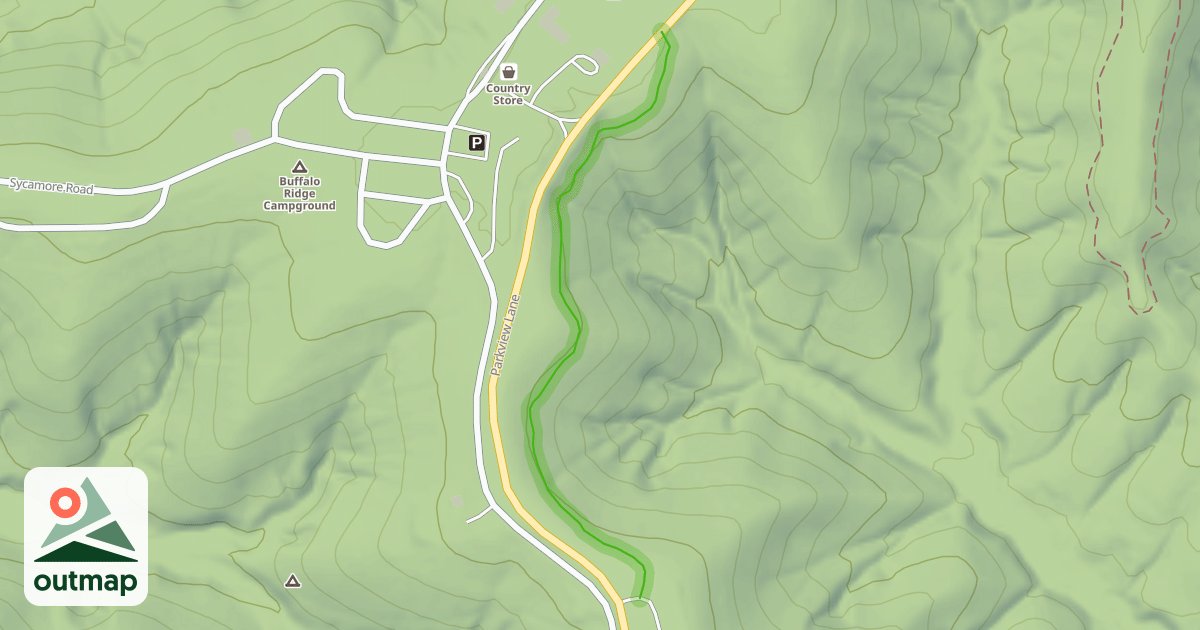 Map of Nature Center