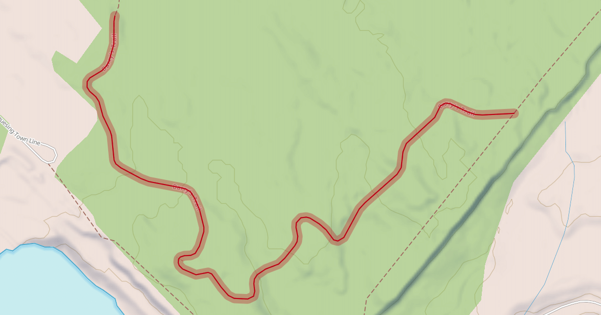 Map preview of Barry's Trail