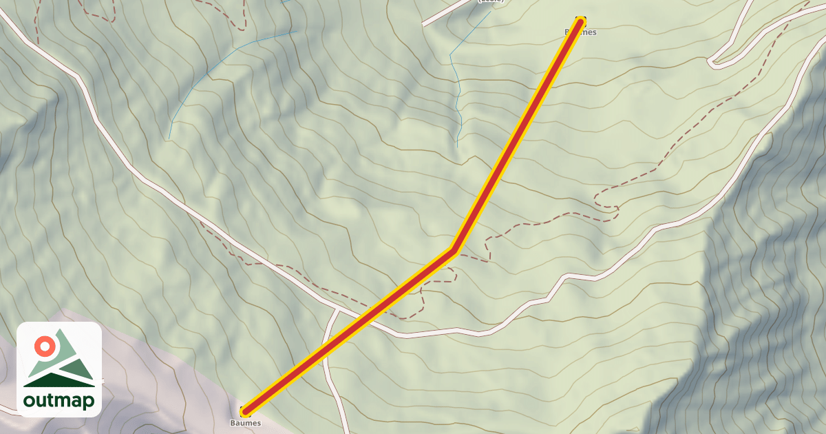 Map of Baumes