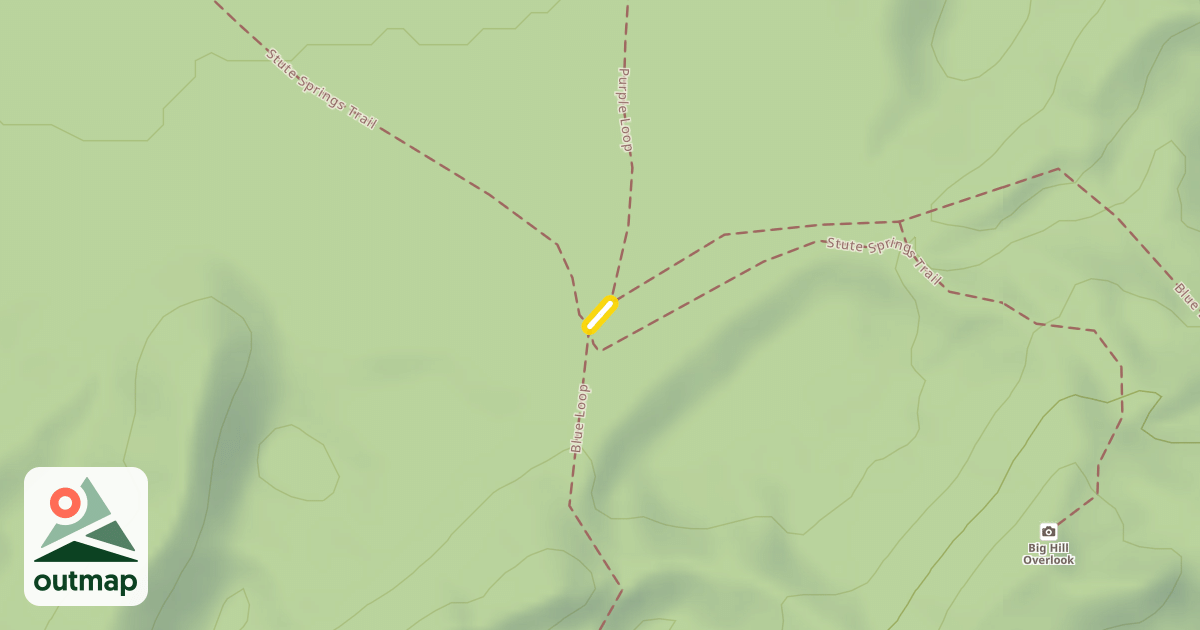 Map of Blue Loop