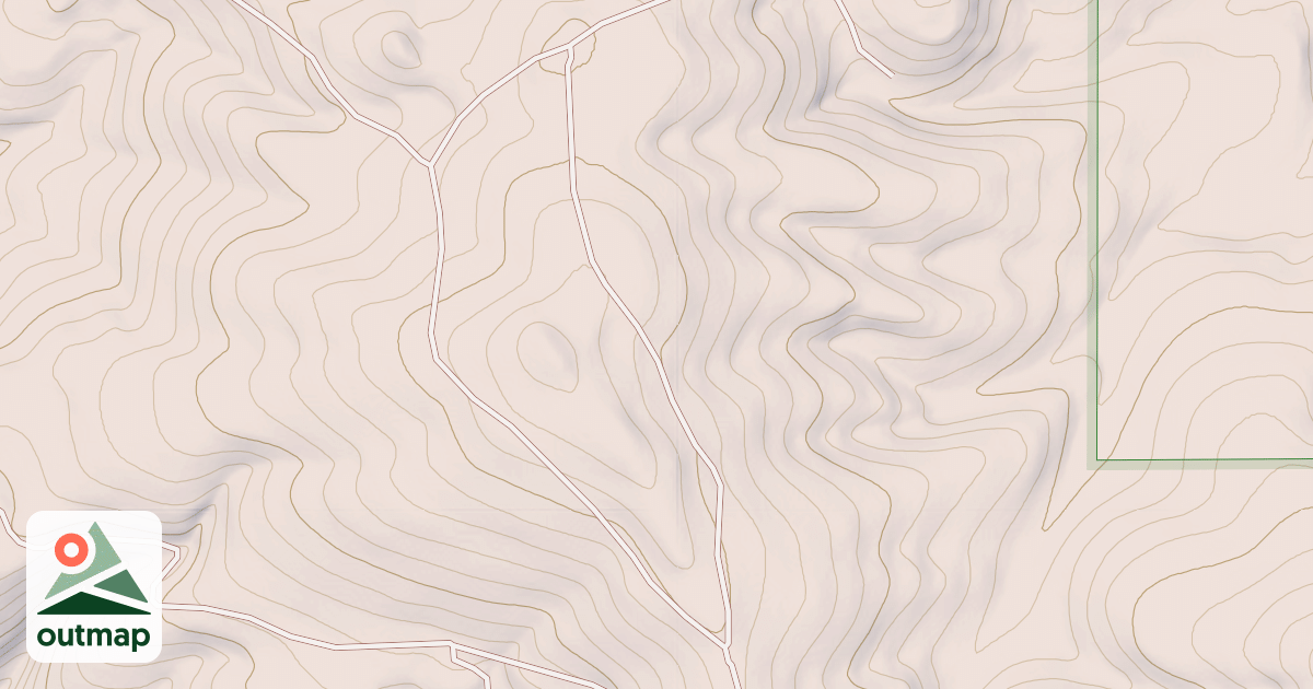 Map of IRON BUTTE