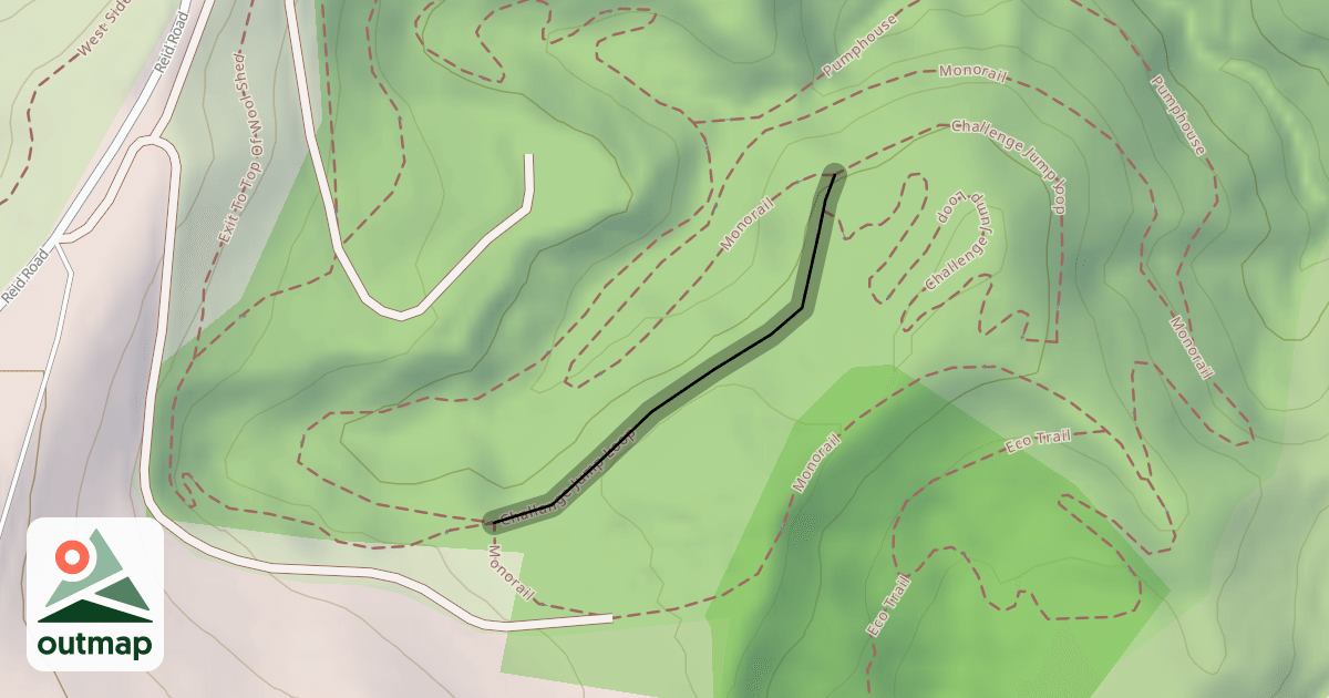 Map of Challange Jump Loop