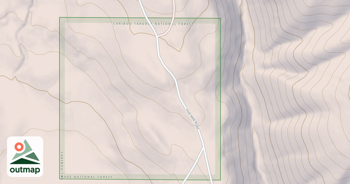 Map of FIVEMILE