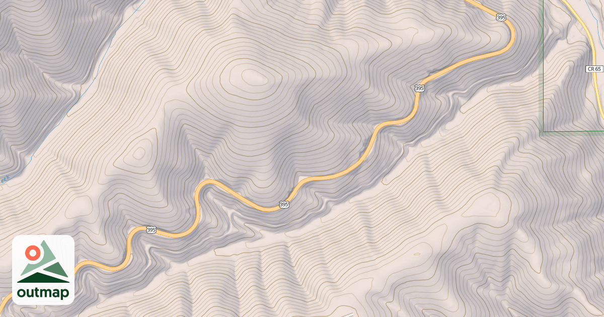Map of GPS RD LOC