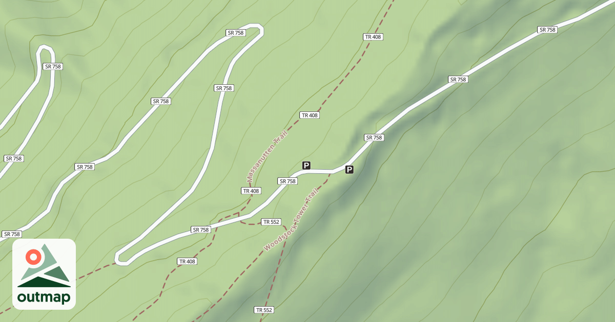 Map of WOODSTOCK P-LOT #3 (TOP)