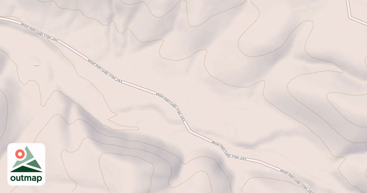 Map of USFS National Forest System Roads {2A37E7BB-1BE4-4EAE-8368-1FE8B1F0936A}